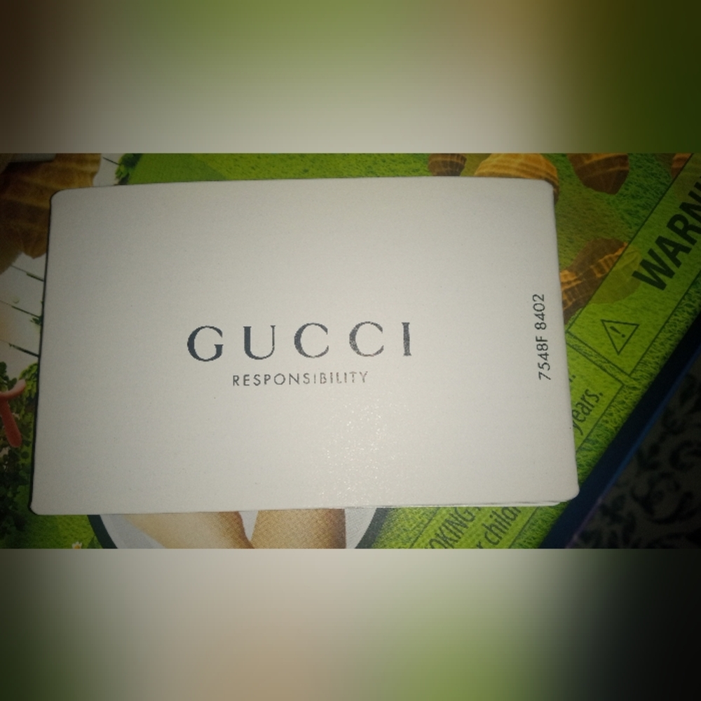 New Gucci FLORENCE Cream and Brown Tote Bag LEATHER - Picture 11 of 15